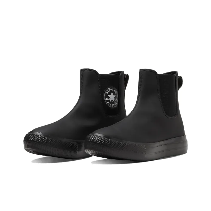 Converse All Star Light Short Chelsea Boots 4cm Women's Black-2