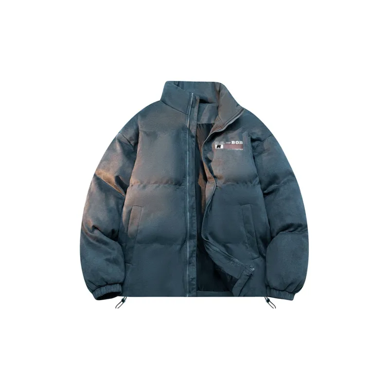 BOBBY ABLEY Suede Puffer Jacket Unisex-6