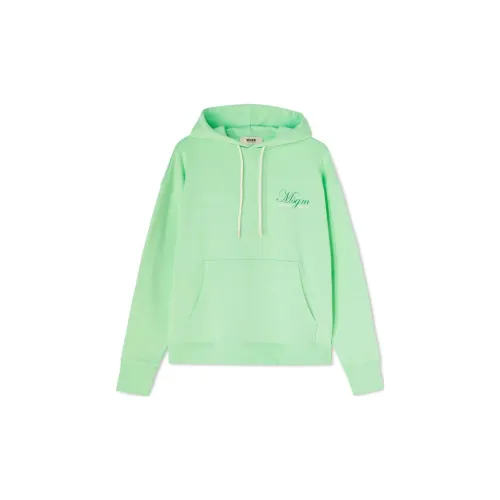 MSGM Sweatshirts Unisex Green