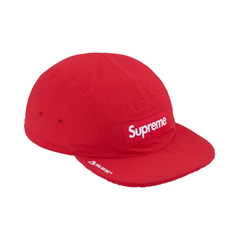 Supreme Polartec Shearling Reversible Camp Cap-1