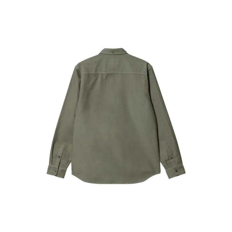 Carhartt WIP Bolton Shirt Smoke Green Shirt Men's Green-1