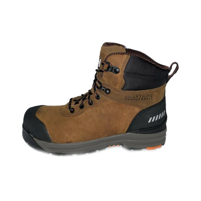 HELLY HANSEN LEHIGH 6 Thermal Abrasion Resistant Short Mid Calf Outdoor Boots Men's Brown-0