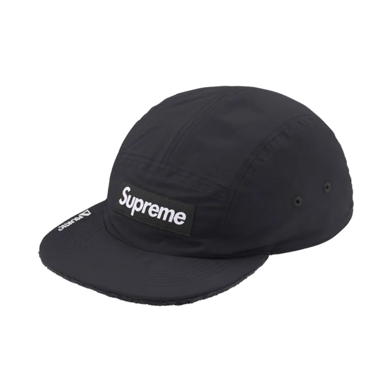 Supreme Polartec Shearling Reversible Camp Cap-0