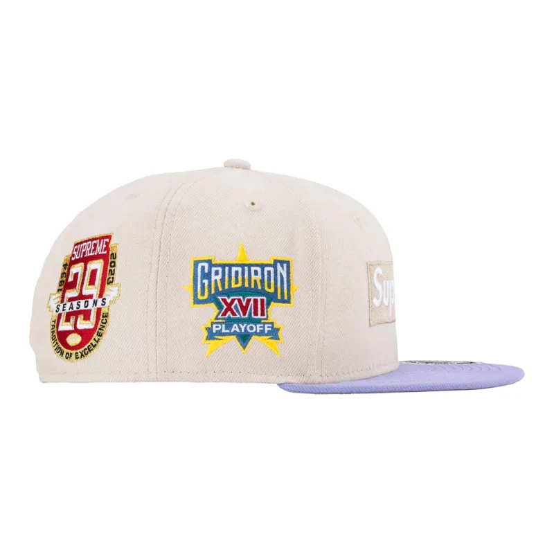 Supreme Championships Box Logo New Era Fitted Hat-2