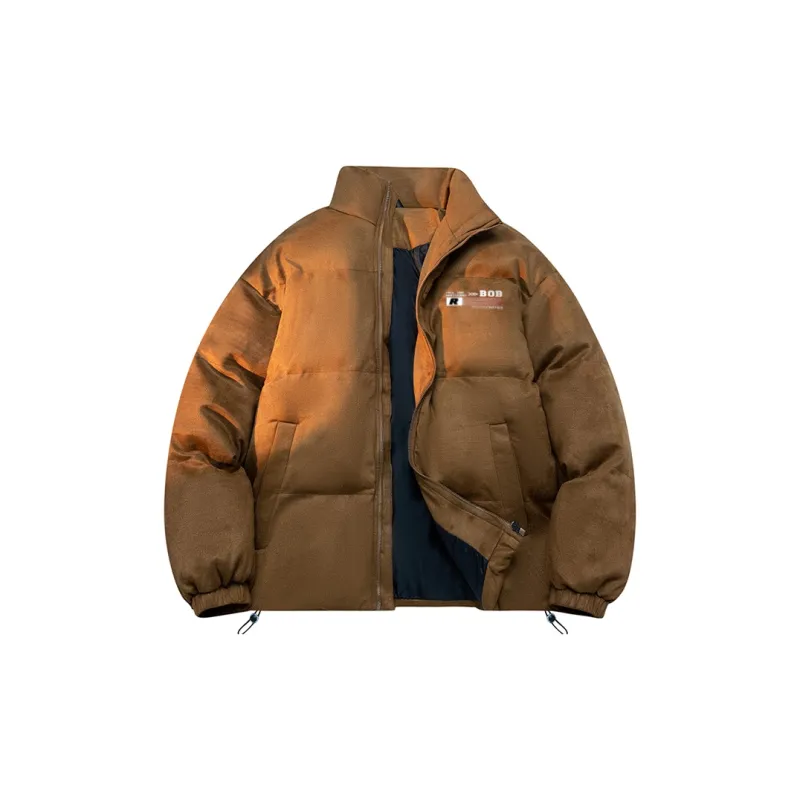 BOBBY ABLEY Suede Puffer Jacket Unisex-8