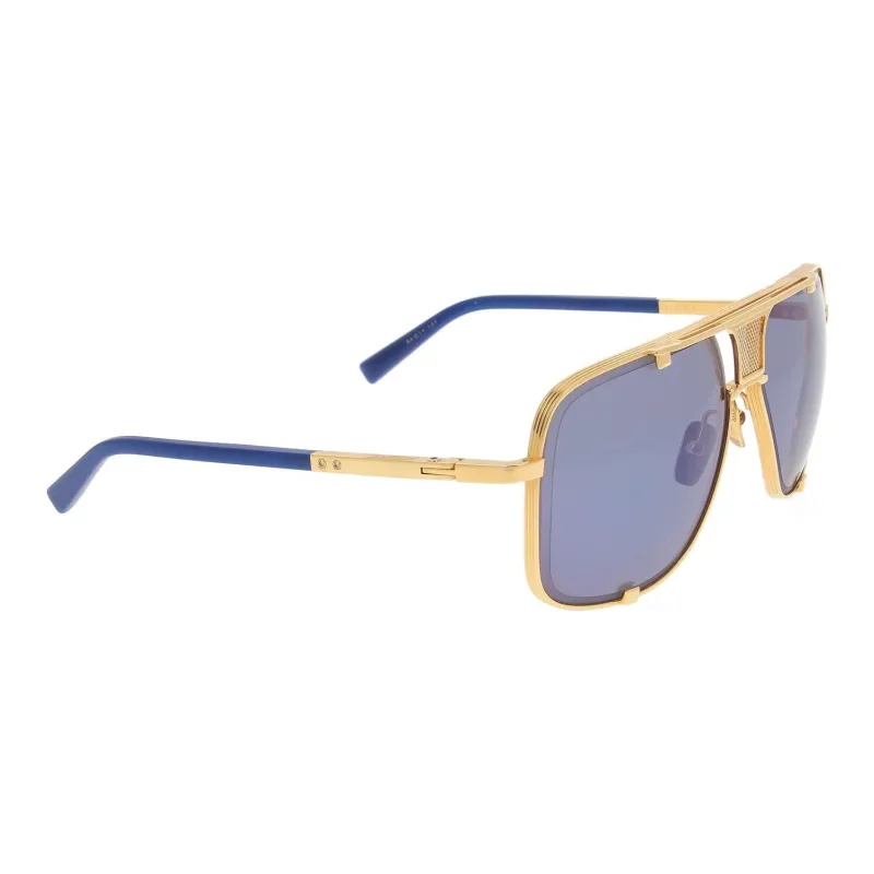DITA Titanium Irregular Shape Sunglasses Men's Gold-0