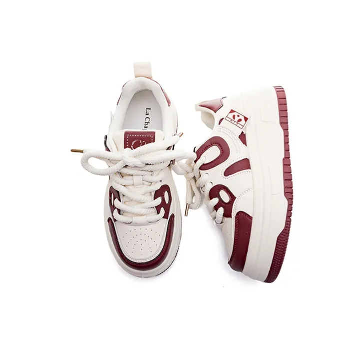La Chapelle Wear resistant And Lightweight Low Top Skateboard Shoes Women's-3