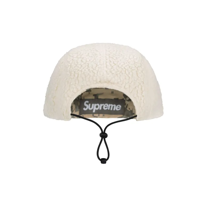 Supreme Polartec Shearling Reversible Camp Cap-4