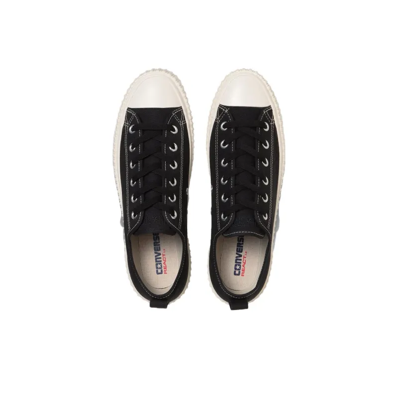 Converse All Star Lifted Ribtape Ox 'Black'-3