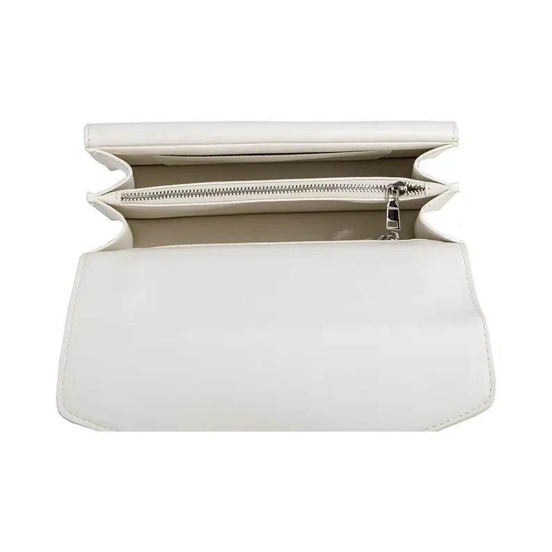 MACKJANICE PU Shoulder Bag Women's White & Pink-3
