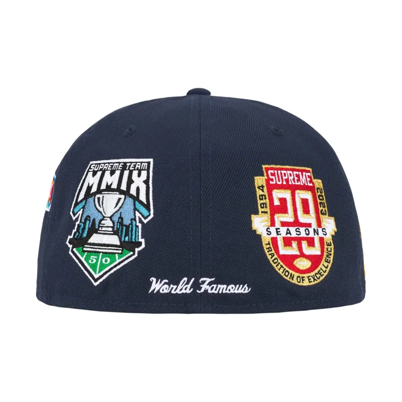 Supreme Championships Box Logo New Era Fitted Hat-1
