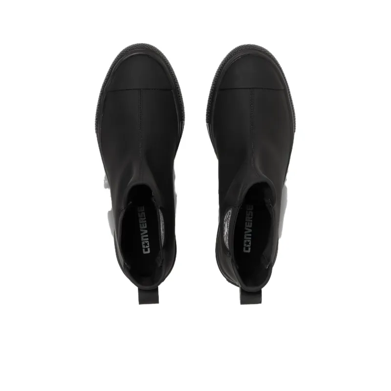 Converse All Star Light Short Chelsea Boots 4cm Women's Black-3