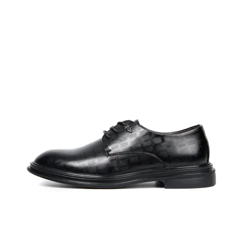 Wit Dress Shoes Men Low-Top Black