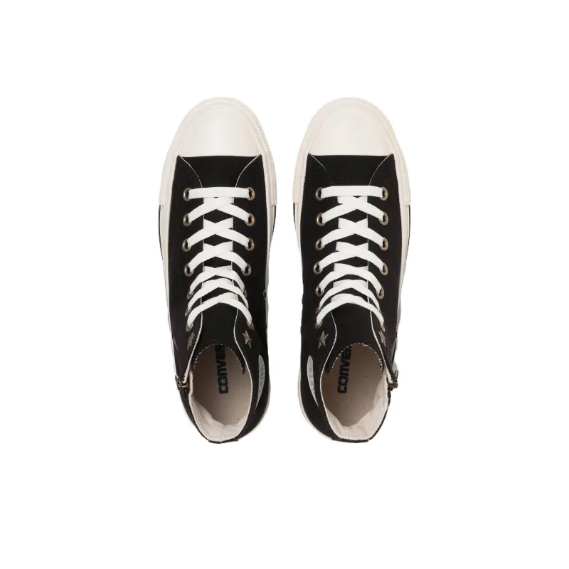 Converse All Star Anti Slip Wear Resistant High Top Skateboard Shoes Unisex Black-3