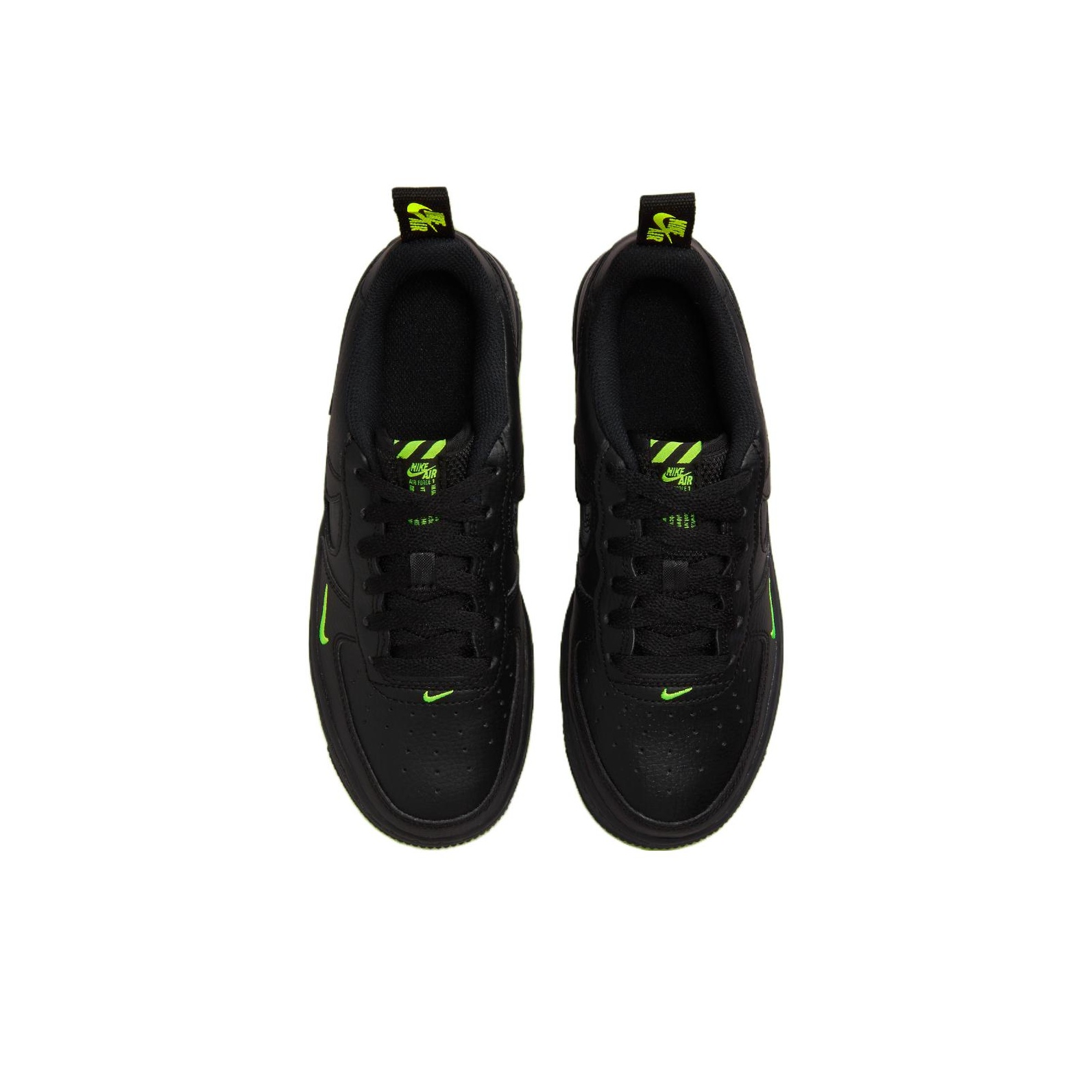 nike air force 1 black volt