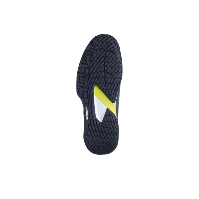 Babolat Cushioning, Wear Resistant Low Top Casual Shoes Unisex Gray Yellow-4