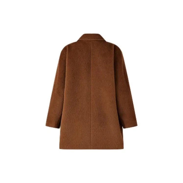 DESIGNICE Coats Women's Caramel-1