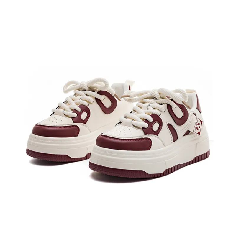 La Chapelle Wear resistant And Lightweight Low Top Skateboard Shoes Women's-2