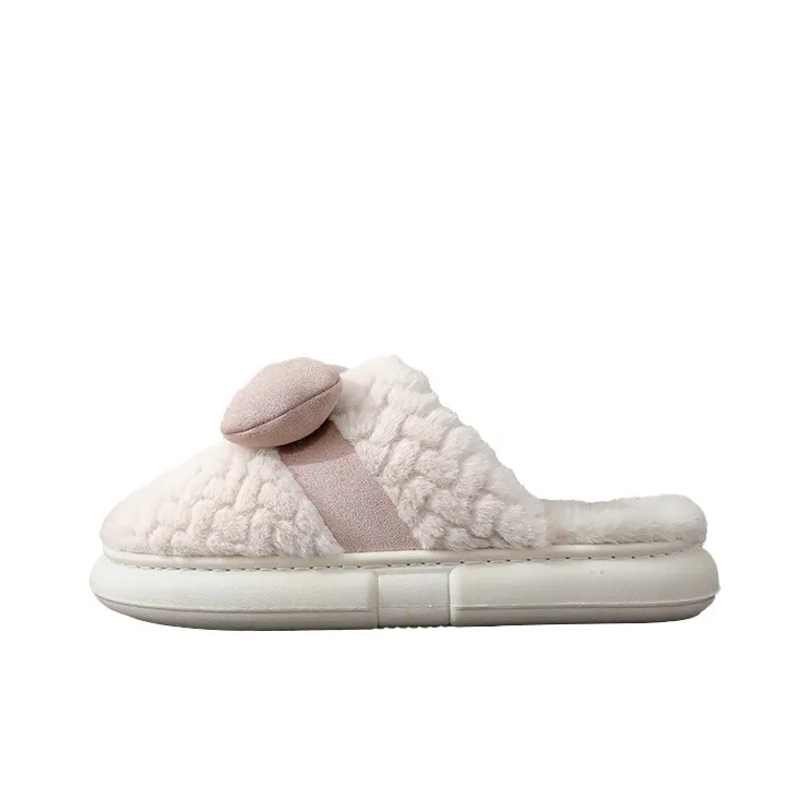 YUSHIPOLUO Wrap toe Slippers 2cm Unisex-3