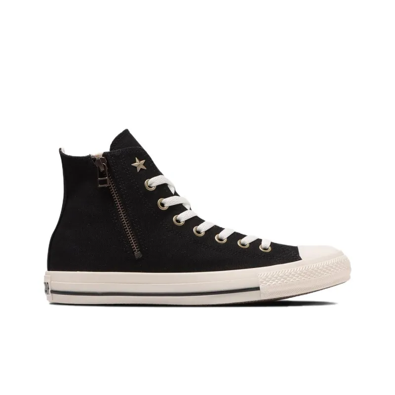 Converse All Star Anti Slip Wear Resistant High Top Skateboard Shoes Unisex Black-1