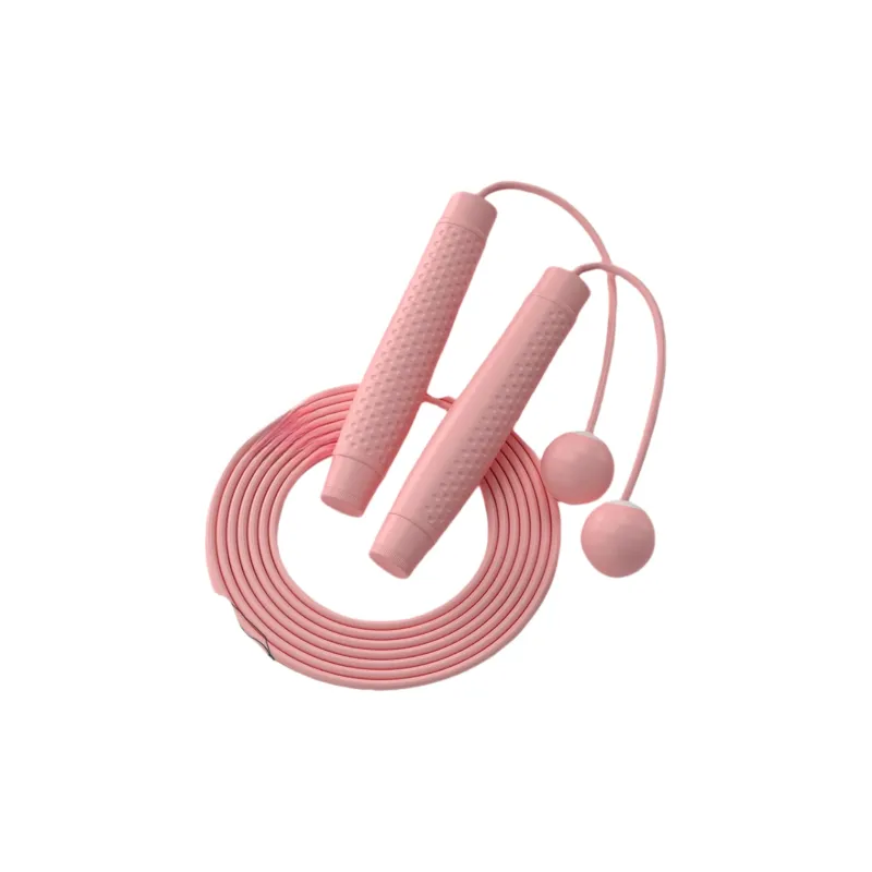 KDST Aerobic Fat Reduction Non Countable Jump Ropes Adults PVC Plastic Rope, Polypropylene Handle-12