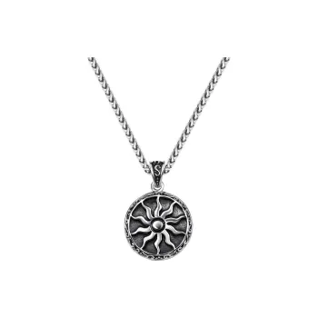 Asia Star Titanium Steel Necklaces Men's