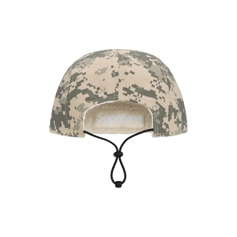 Supreme Polartec Shearling Reversible Camp Cap-2