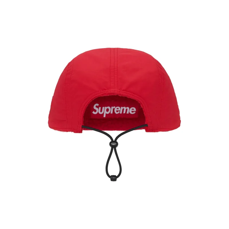 Supreme Polartec Shearling Reversible Camp Cap-2
