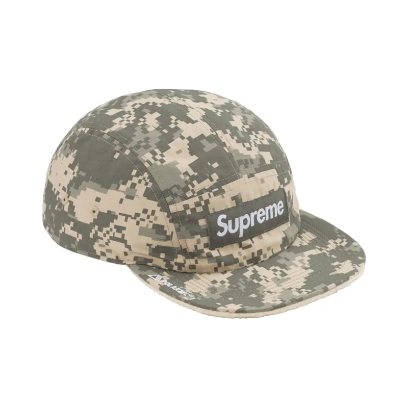 Supreme Polartec Shearling Reversible Camp Cap-1