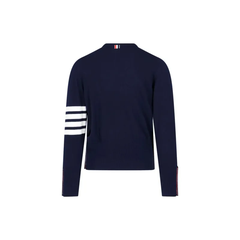 THOM BROWNE 4-Bar Knitted Jumper-1