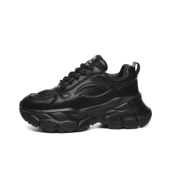 Golden Silk Rabbit Low-Top Chunky Sneakers Women's