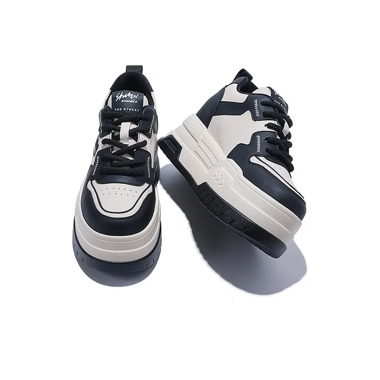 Junjali Abrasion Resistant Thermal Low Top Skateboard Shoes Women's-5