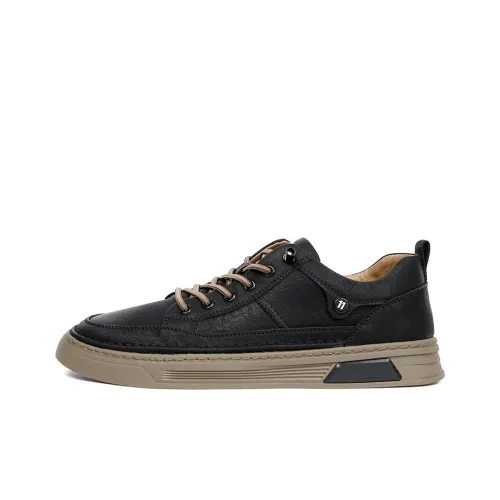 Wit Wear-resistant And Lightweight Low-Top Skateboard Shoes Men's