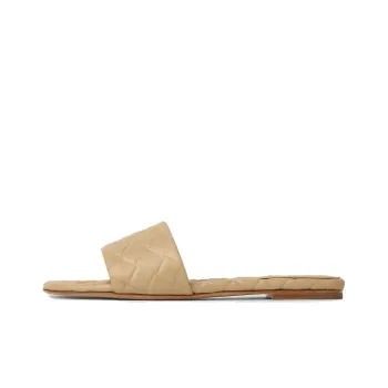 Bottega Veneta Quilted Slip On Sandals Women's
