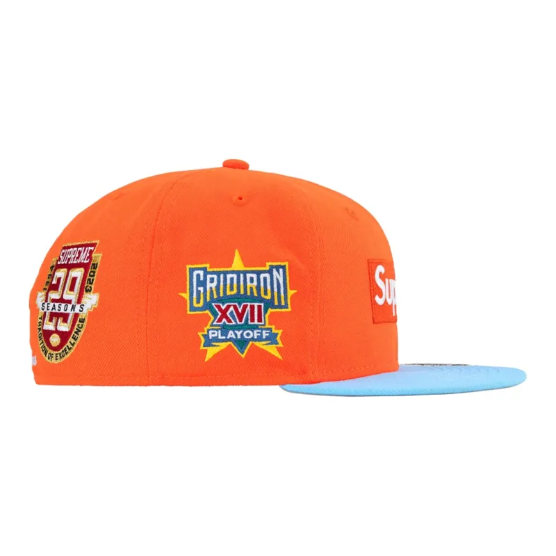 Supreme Championships Box Logo New Era Fitted Hat-2