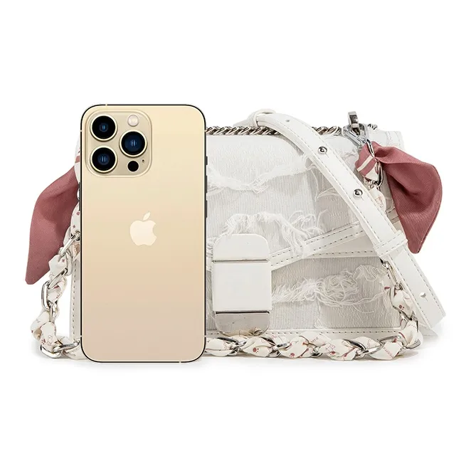 MACKJANICE PU Shoulder Bag Women's White & Pink-1