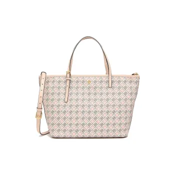 TORY BURCH Leather Tote Bag Shopping Bag Shoulder Bag Crossbody Bag Handbag Mini Women's Pink