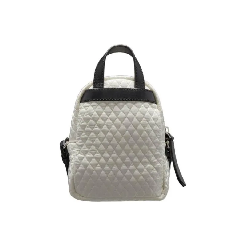 Moncler Kilia Fabric Shoulder Bag, Crossbody Bag Trumpets Women's Ecru-1