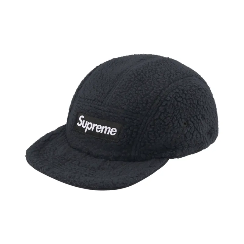 Supreme Polartec Shearling Reversible Camp Cap-3