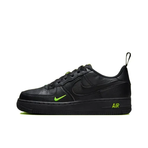 Nike Air Force 1 Low Black Volt GS