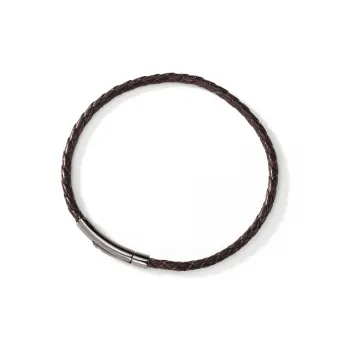 Clect Alloy Bracelets Unisex Black/Brown