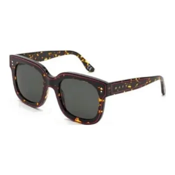 DITA Plastic Irregular Shape Sunglasses Unisex Tortoiseshell