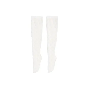 Jacquemus Floral Knee-Stockings Mid-Calf Socks Women's 1 Pack White