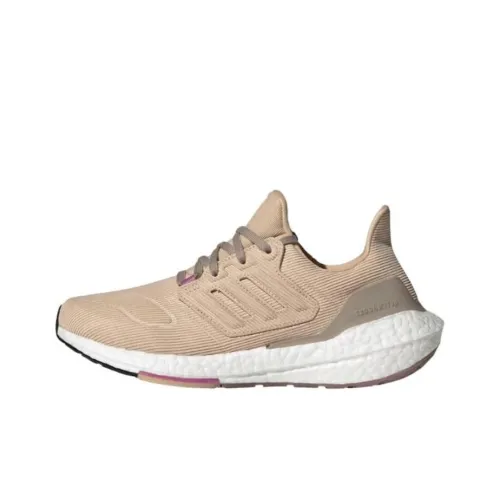 Adidas Ultraboost 22 Running Shoes Women's Low-Top Brown