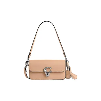COACH Studio Cow Leather Portable Crossbody Bag Shoulder Bag Women's Skin