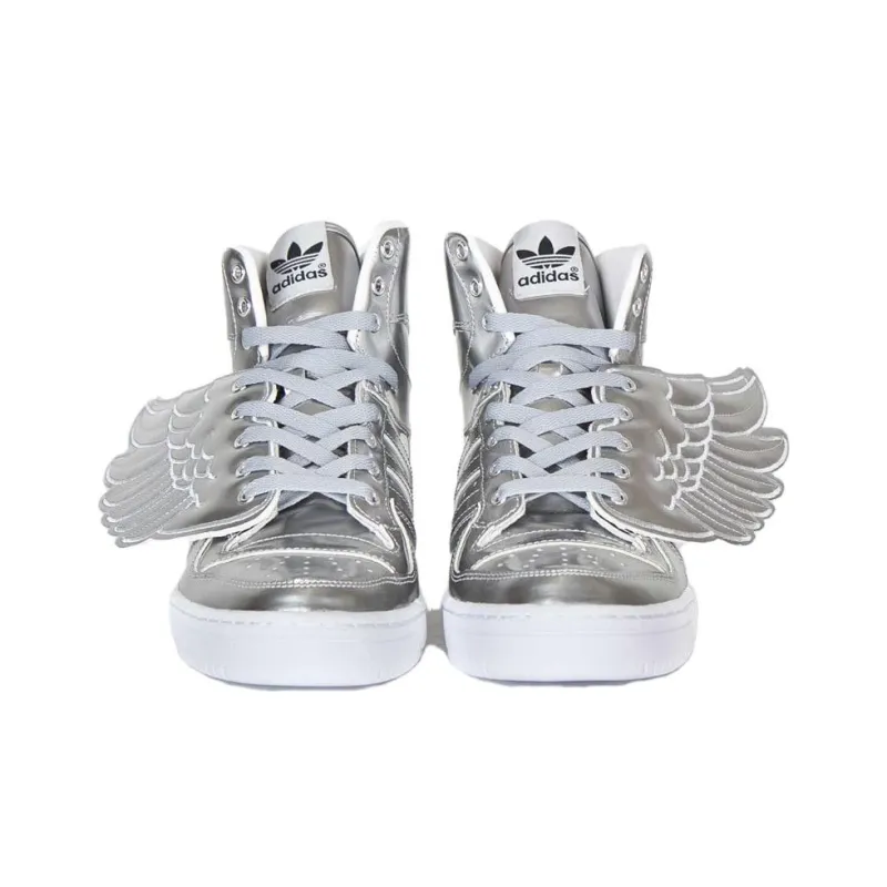 Adidas Js Wings Metal Jeremy Scott Silver Metallic-2