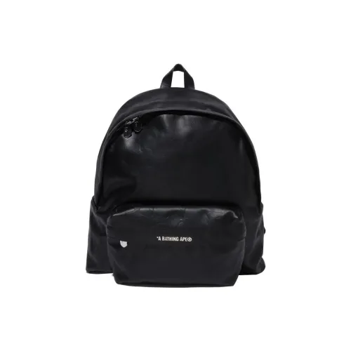 A BATHING APE Backpacks Black