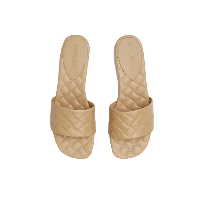 Bottega Veneta Quilted Slip-On Sandals Women's-2