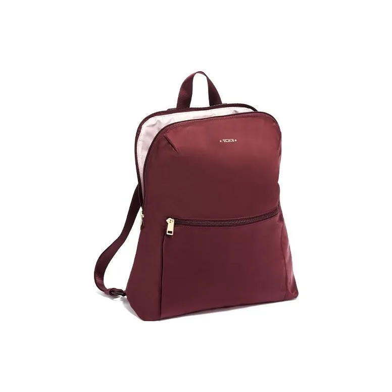 TUMI Voyageur Nylon Backpack Women's Red-1