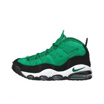 Nike Air Max Uptempo Slip Resistant Mid Top Vintage Basketball Shoes Unisex Green